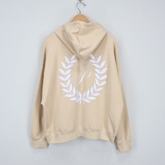 Victoria's Secret PINK Canvas Everyday Fleece Campus Full Zip Sweatshirt XL NWT - Picture 5 of 6